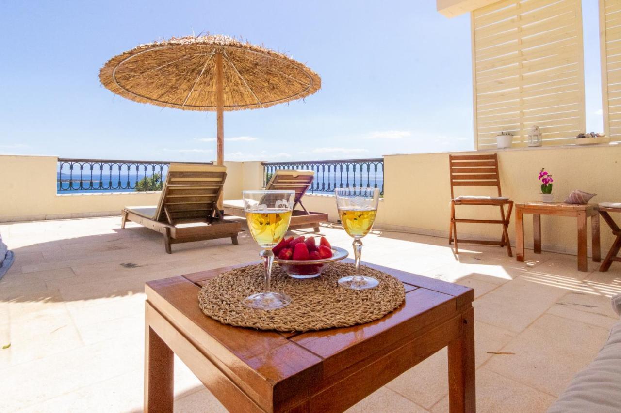 포르토헬리 House With Amazing Ocean View And Patio - Pool 빌라 외부 사진